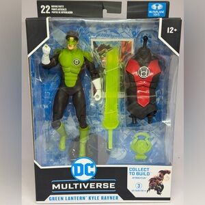 Dc Build-A 7" Blackest Night Kyle Rayner